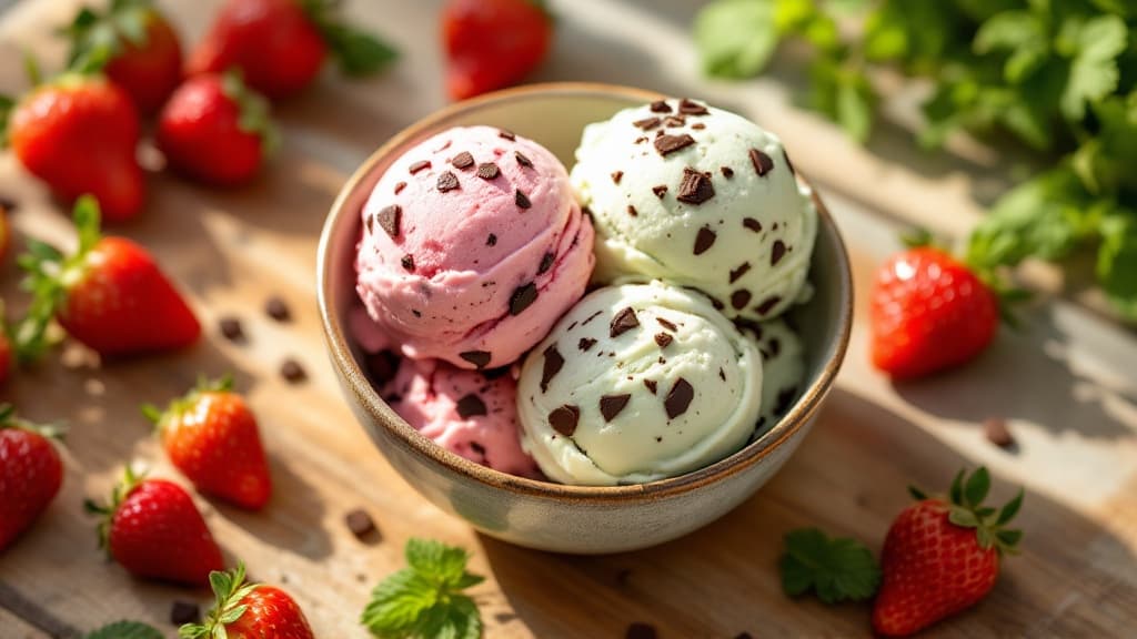 Fresh local ingredients sourced from partner farms